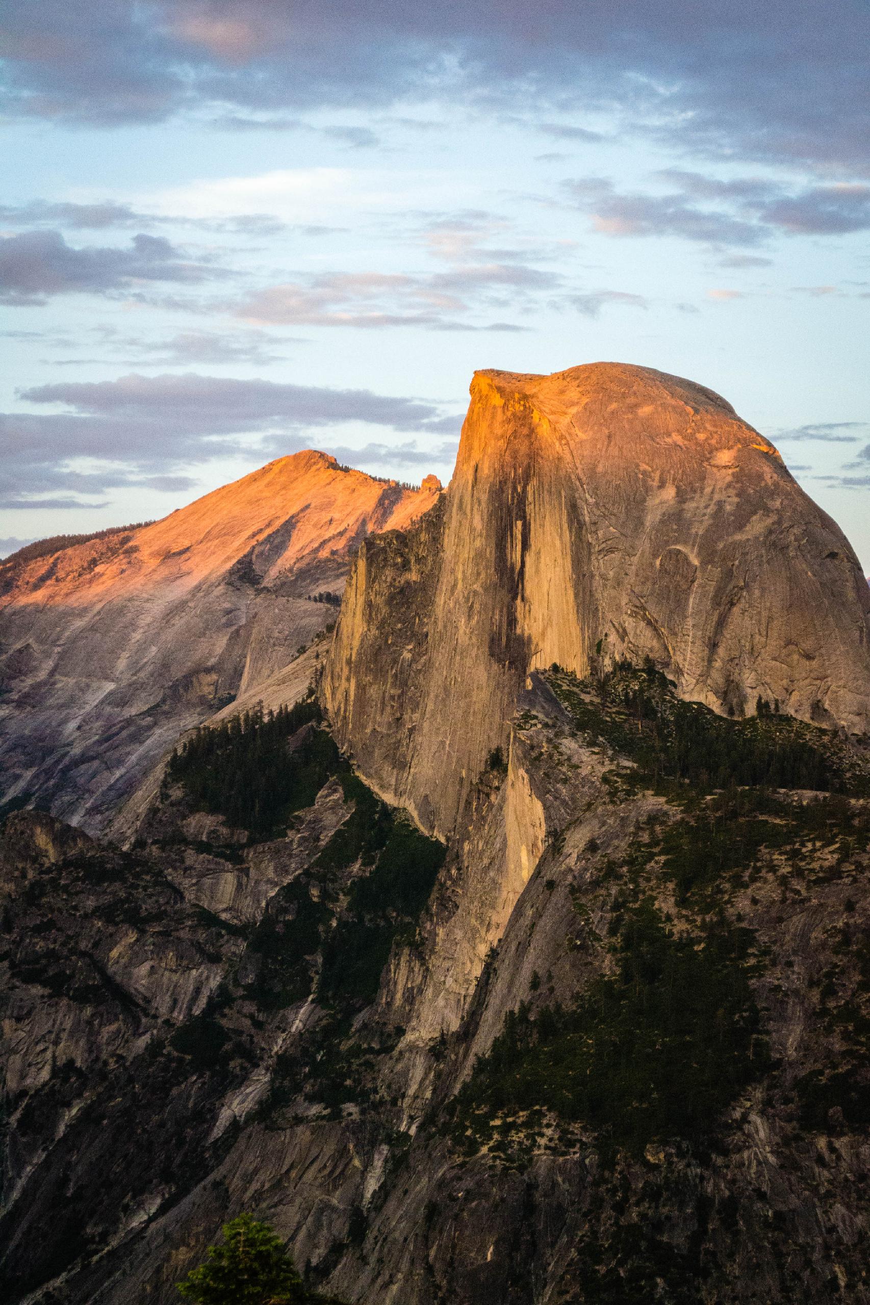 Half Dome in Yosemite National Park.